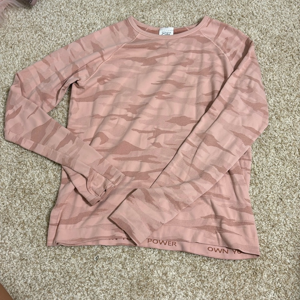 Athleta Girl Power Up Top Size M/8-10
